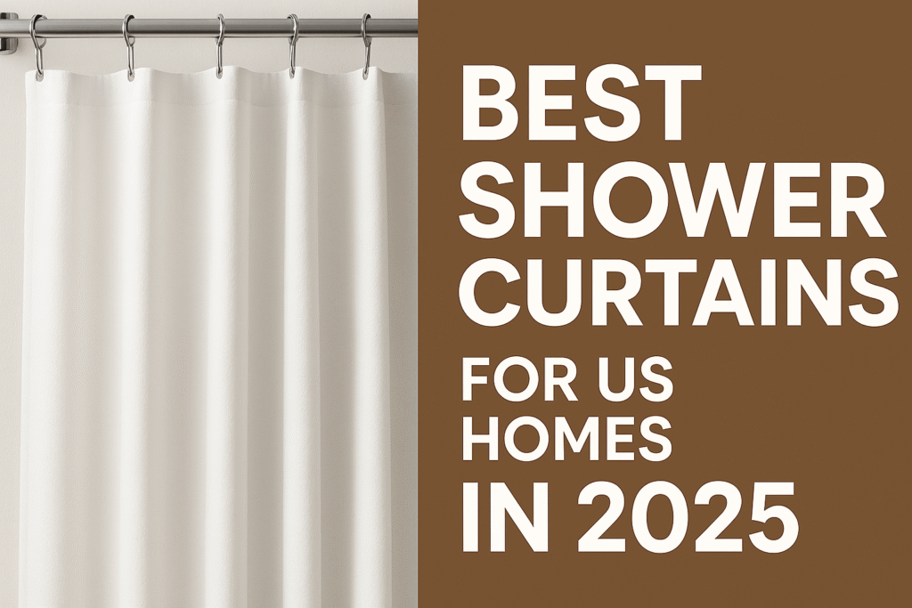 Best Shower Curtains for US Homes in 2025