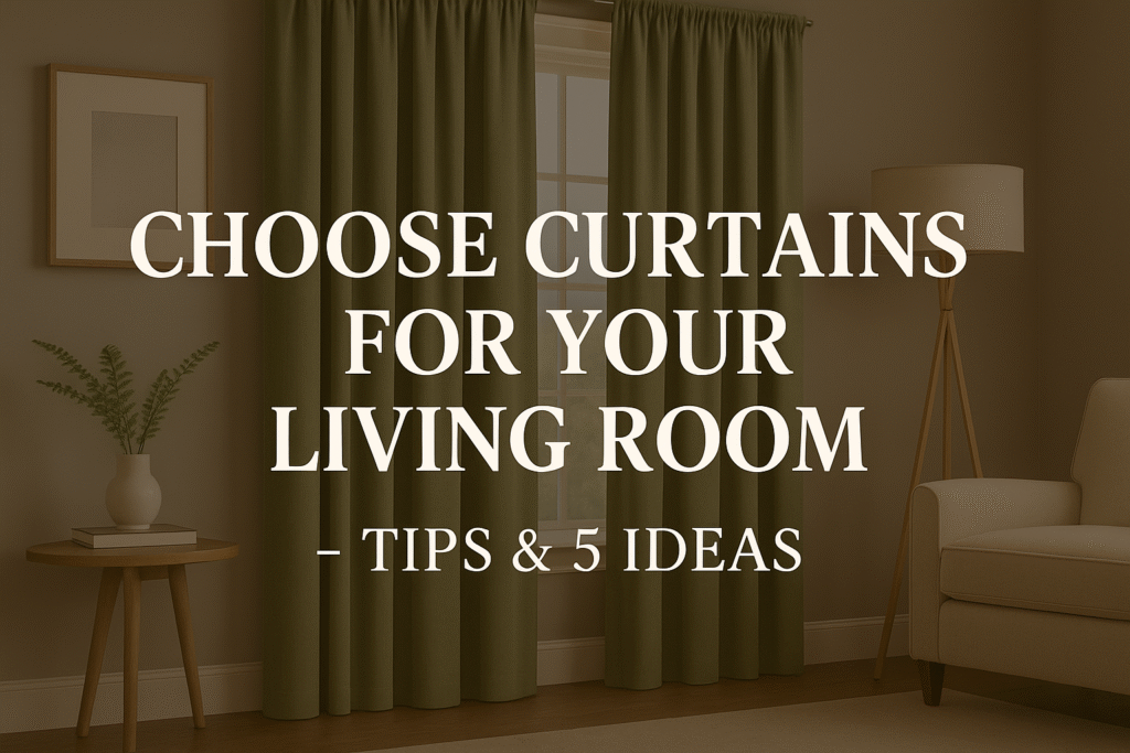 Choose best Curtains for Your Living Room